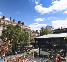 Le long du cours Victor-Hugo © Ville de Saint-Étienne / Jérôme Abou 