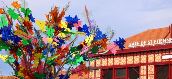 La gare de Châteaucreux et son quartier